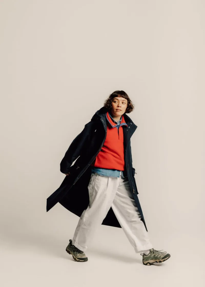 Fashion Gloverall Coleman Parka Black Navy