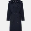 Sale Gloverall Darcy Trench Coat Navy