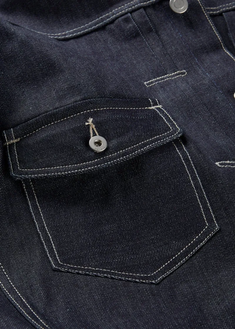 New Gloverall Dawson Denim Type II Jacket Indigo