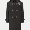 Hot Gloverall Drake Duffle Coat Charcoal