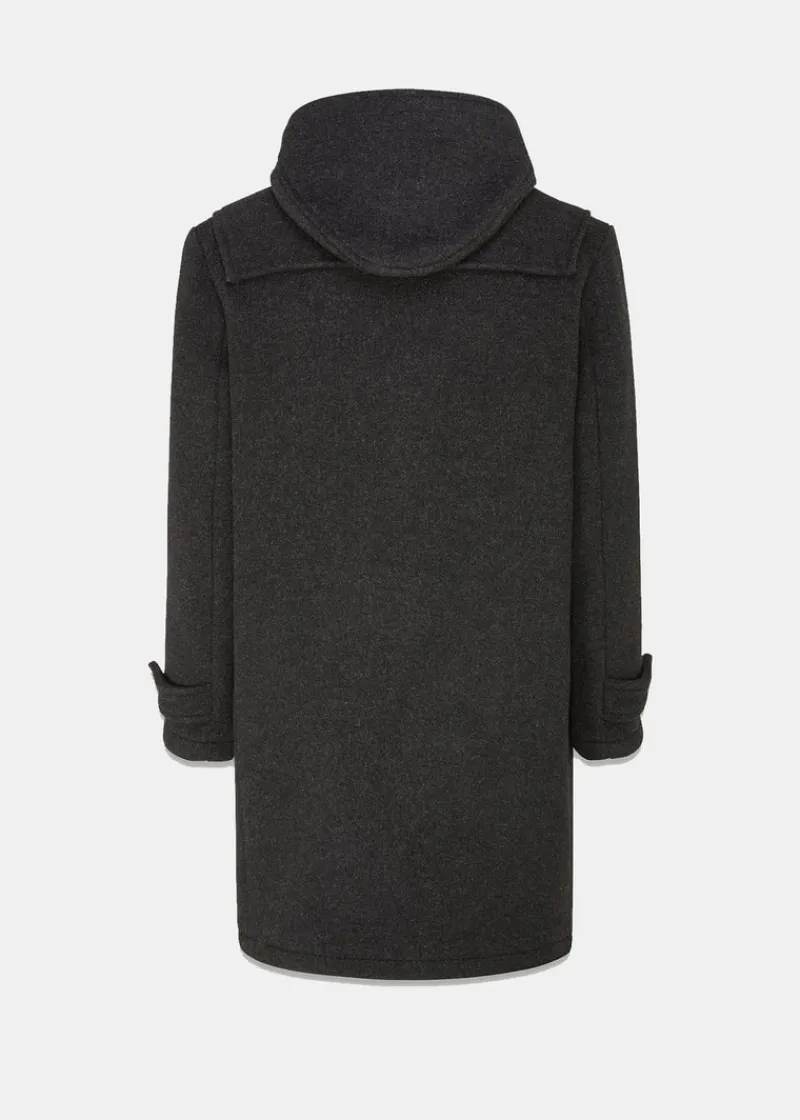 Hot Gloverall Drake Duffle Coat Charcoal