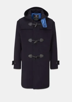 Sale Gloverall Drake Duffle Coat Navy