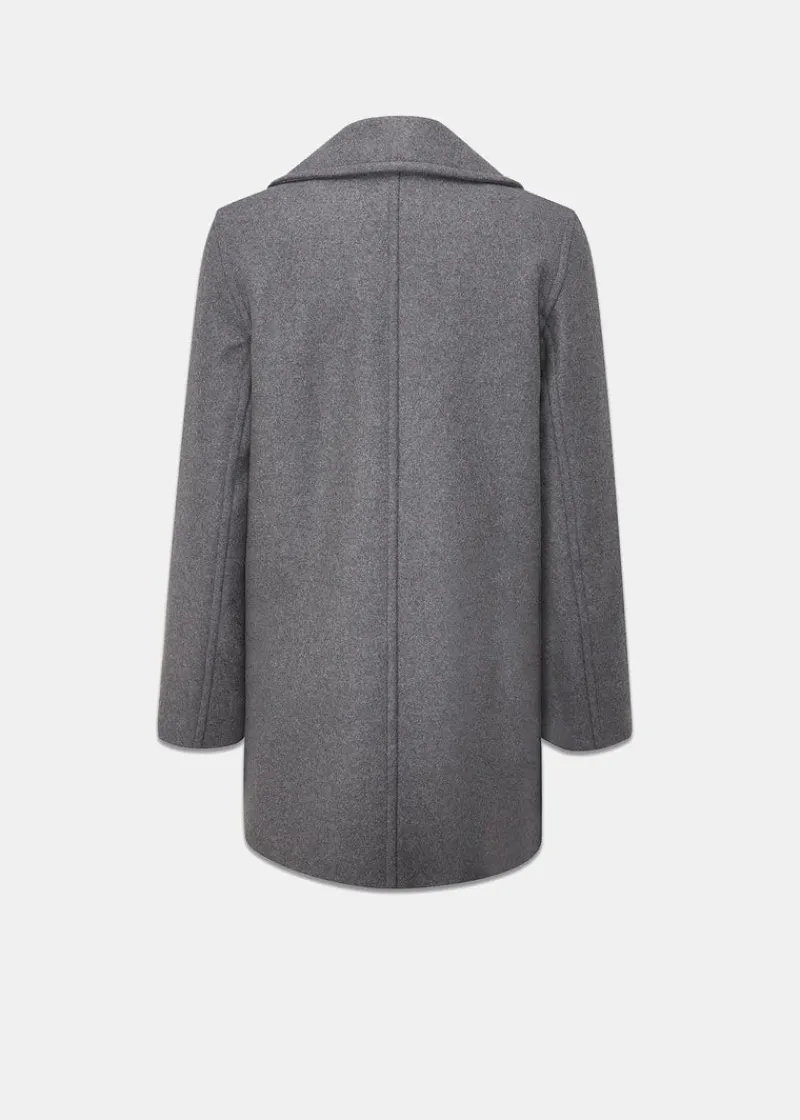 Clearance Gloverall Ellen Peacoat Grey