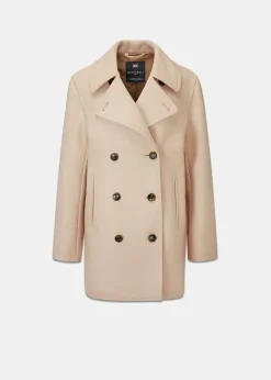 New Gloverall Ellen Peacoat Mink