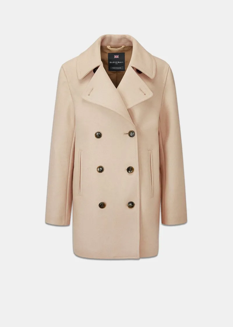 New Gloverall Ellen Peacoat Mink