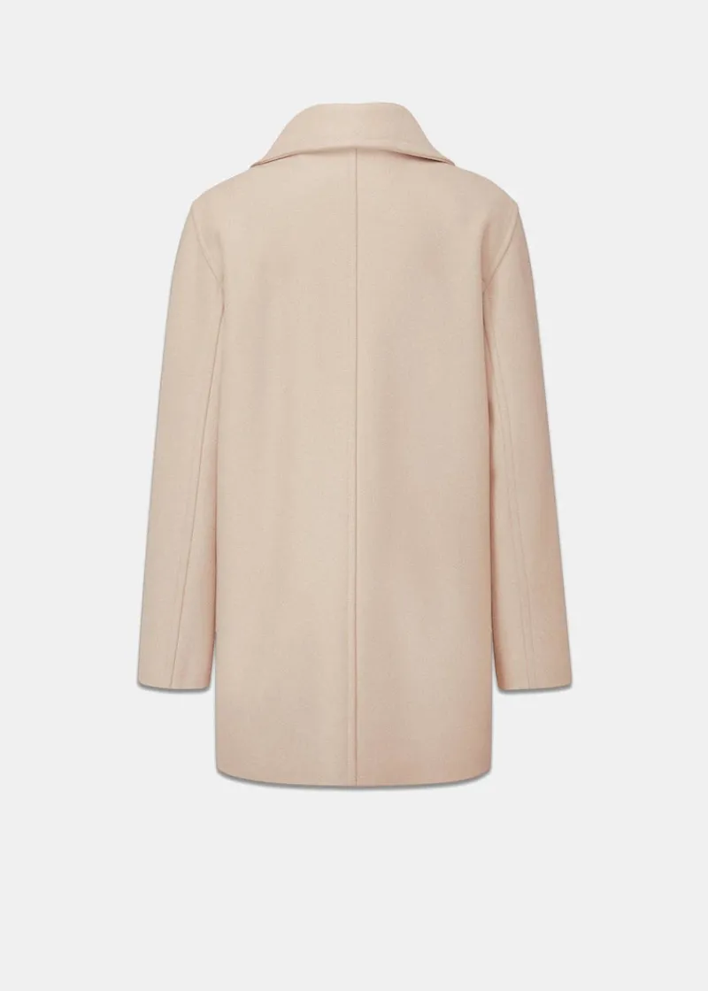 New Gloverall Ellen Peacoat Mink