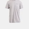 Fashion Gloverall Embroidered Organic Cotton T-Shirt Grey