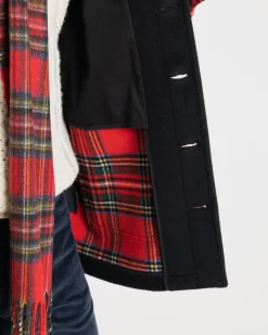 New Gloverall George Jacket Black Royal Stewart