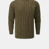 Hot Gloverall Gerippter Fischerpullover für Herren