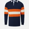 Discount Gloverall X AWMS Rugby Shirt Navy