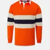 Online Gloverall X AWMS Rugby Shirt Orange
