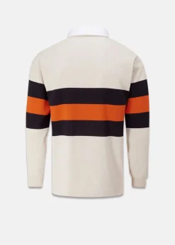 Fashion Gloverall X AWMS Rugby Shirt Stone