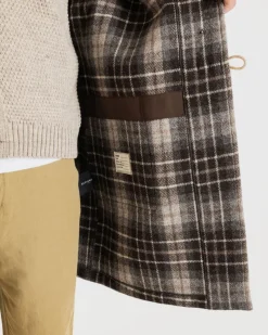 Clearance Gloverall x De Bonne Facture Original Monty Duffle Coat Check
