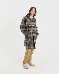 Clearance Gloverall x De Bonne Facture Original Monty Duffle Coat Check
