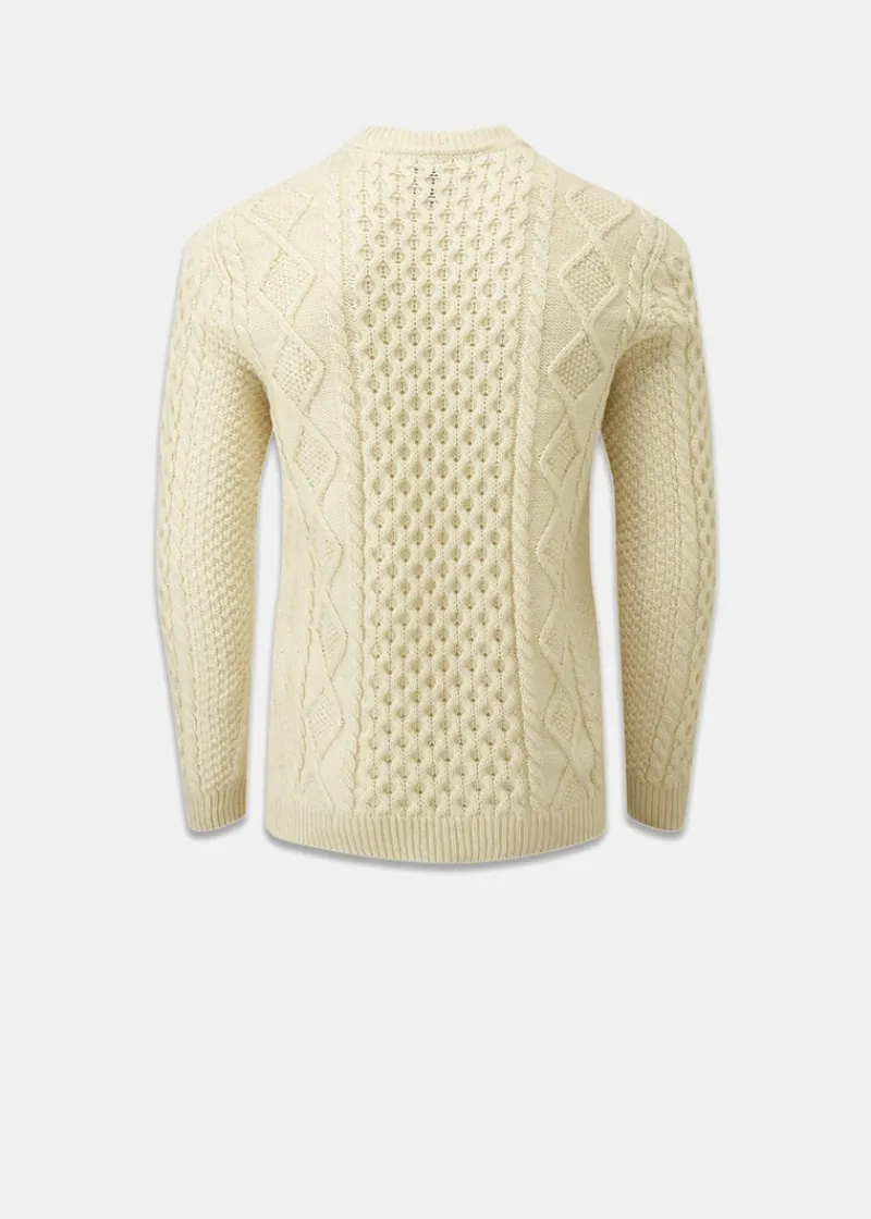 New Gloverall Herren Aran Jumper