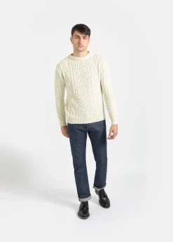 New Gloverall Herren Aran Jumper