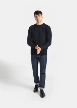 Discount Gloverall Herren Aran Jumper
