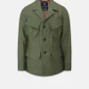Online Gloverall Keats Safari Jacket Khaki