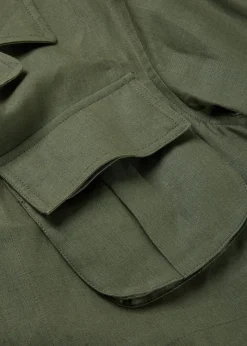 Online Gloverall Keats Safari Jacket Khaki