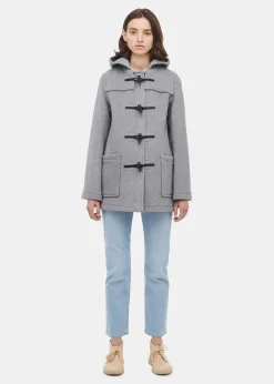 Hot Gloverall Kurzer Slim Fit Dufflecoat FC