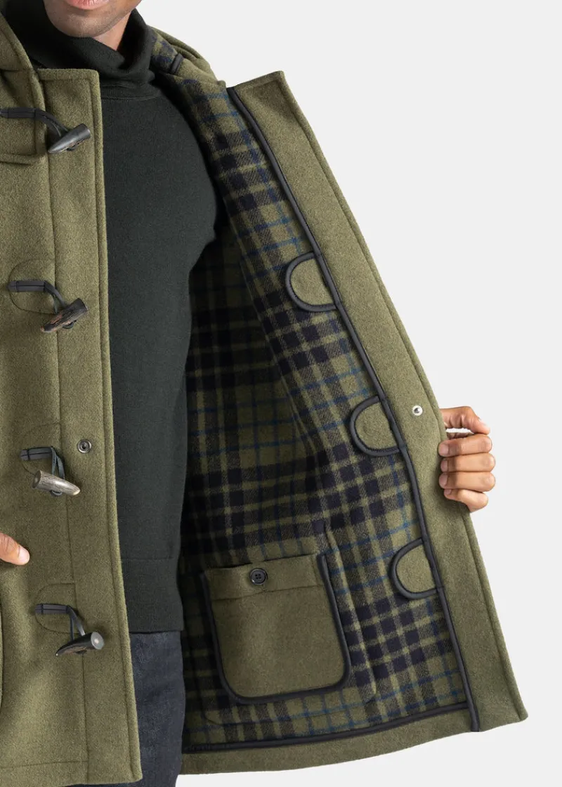 Hot Gloverall Mittellanger Dufflecoat
