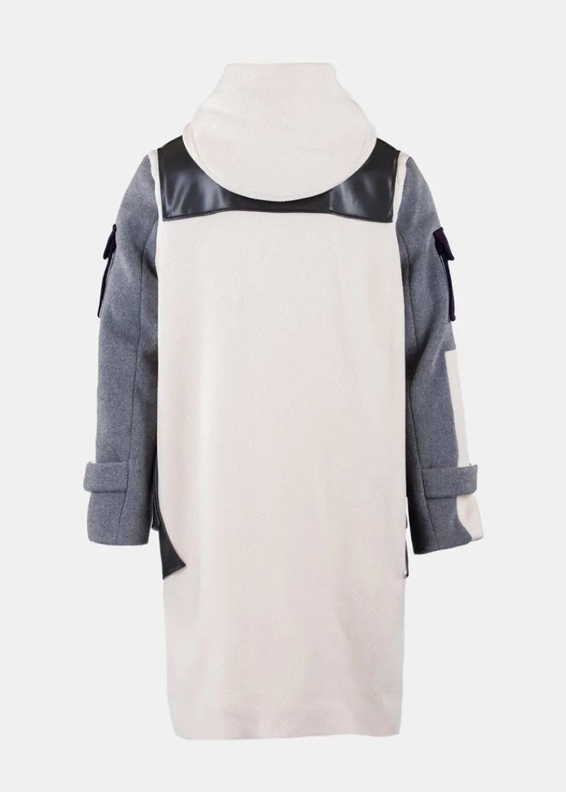 Discount Gloverall Nicomede Duffle Coat Ecru