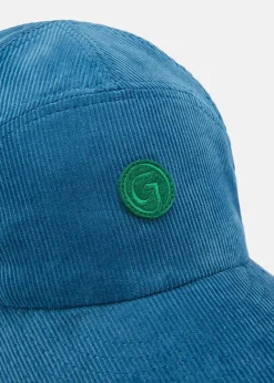 Fashion Gloverall Renewed Hulme Cap Petrol Blue