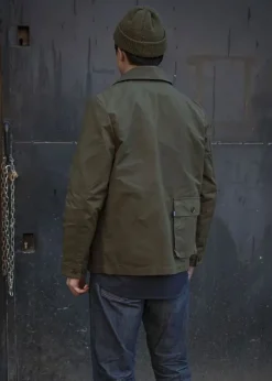 Sale Gloverall Renewed Serviceman Jacket Khaki