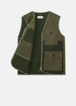 New Gloverall Renewed Serviceman Vest Khaki