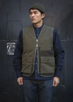 New Gloverall Renewed Serviceman Vest Khaki