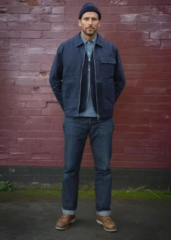 Hot Gloverall Renewed Works Jacket Navy