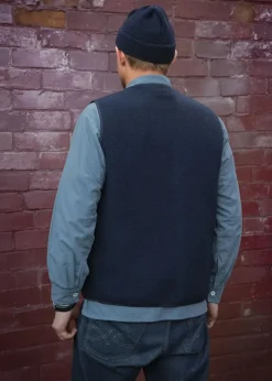 Sale Gloverall Renewed Works Vest Navy