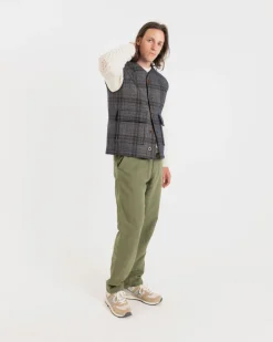 Outlet Gloverall Roger Check Gilet