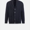 Sale Gloverall Shawl Collar Cardigan Navy