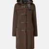 Clearance Gloverall Slim Fit Dufflecoat für Damen