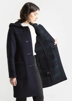 New Gloverall Slim Fit Dufflecoat für Damen