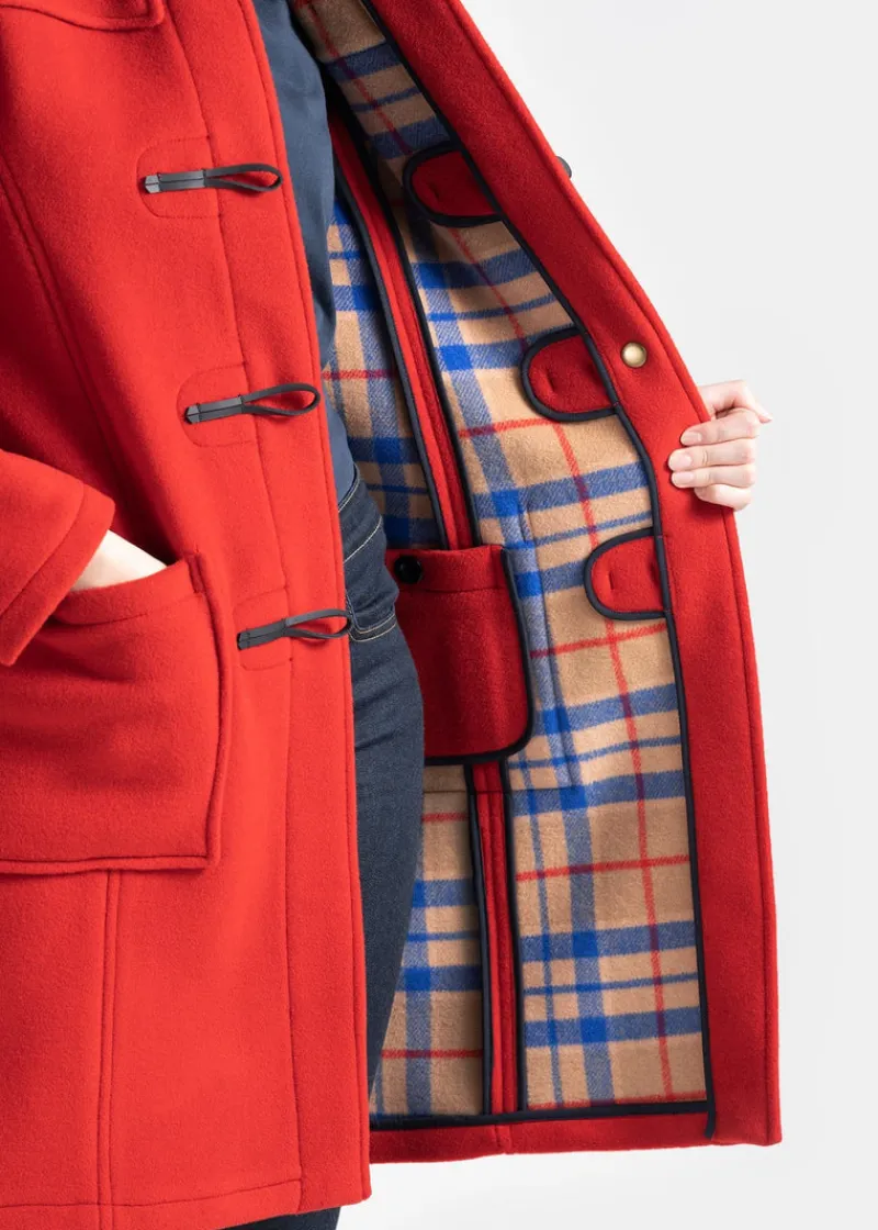 New Gloverall Slim Fit Dufflecoat für Damen