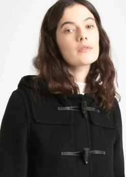 Best Gloverall Slim Fit Dufflecoat für Damen