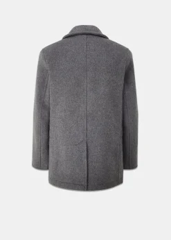 Hot Gloverall Tartan Churchill Peacoat Grey Black Watch