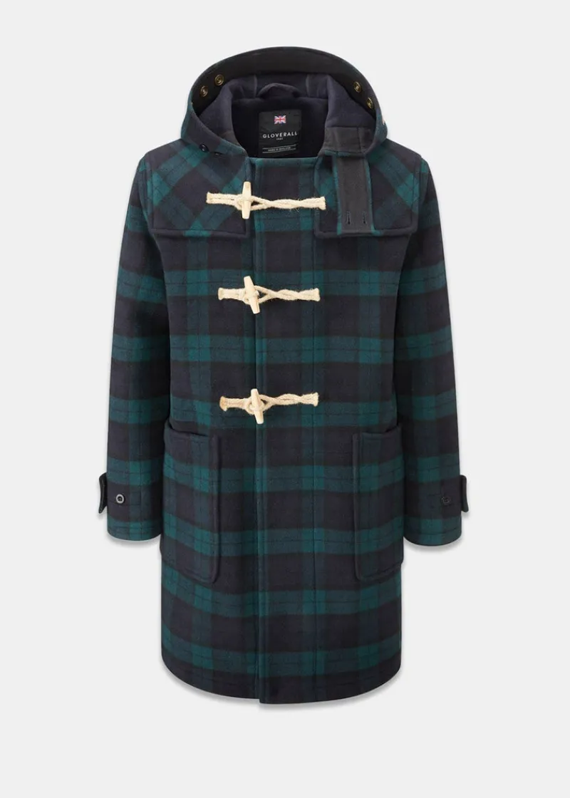 Online Gloverall Tartan Monty Dufflecoat