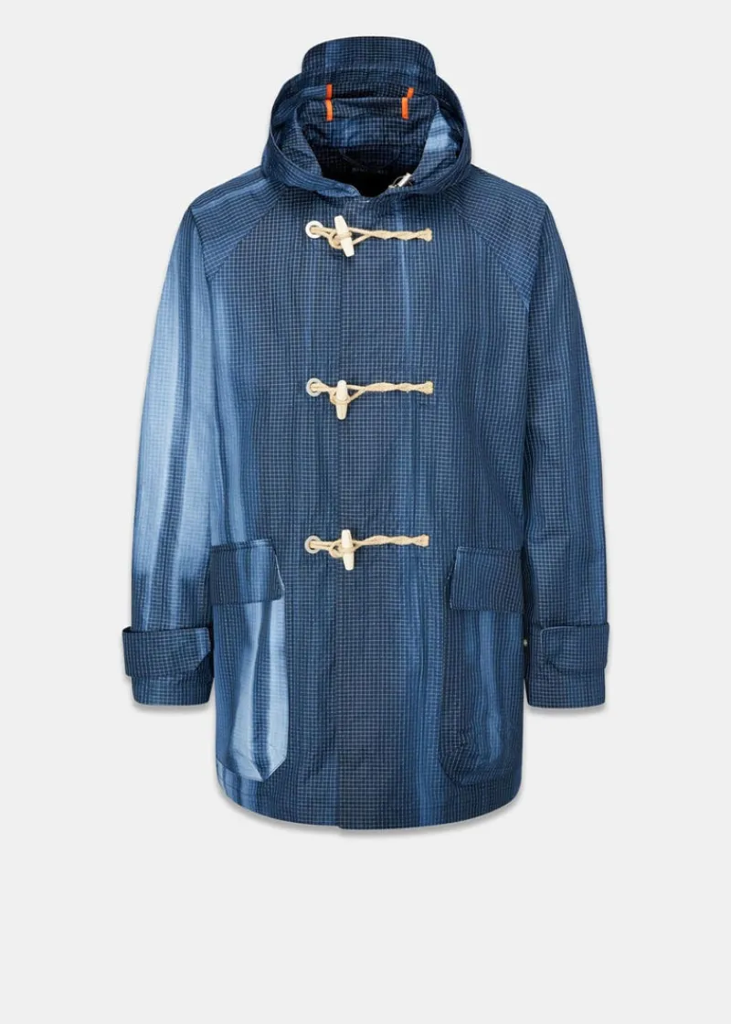 Hot Gloverall TIE DYE MERSEY DUFFLE COAT