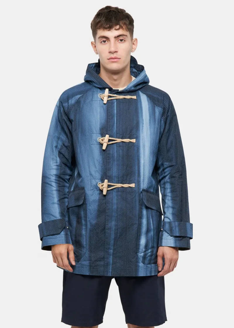 Hot Gloverall TIE DYE MERSEY DUFFLE COAT