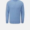 Hot Gloverall Windsor Lambswool Jumper Sky Blue