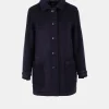 Outlet Gloverall Women's George Jacket Navy Black Watch