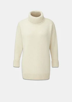 Hot Gloverall Women's Submariner Jumper Ecru