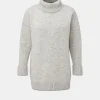Discount Gloverall Women's Submariner Jumper Light Grey