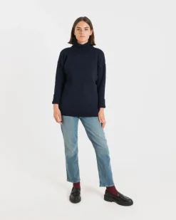Online Gloverall Women's Submariner Jumper Navy