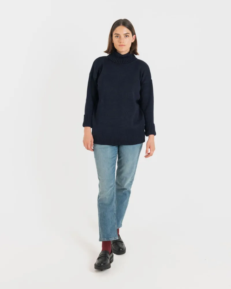 Online Gloverall Women's Submariner Jumper Navy